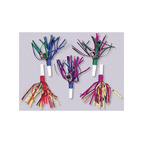 Foil Fringe Blowouts - Asst Colours