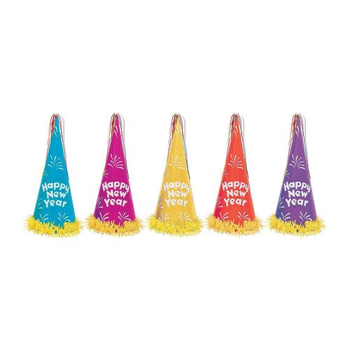New Year Giant Cone Hat Assorted