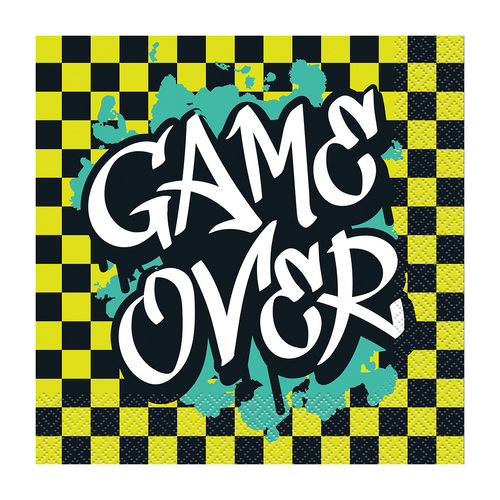 Next Level Gamer Birthday Luncheon Napkins 2ply 16 Pack