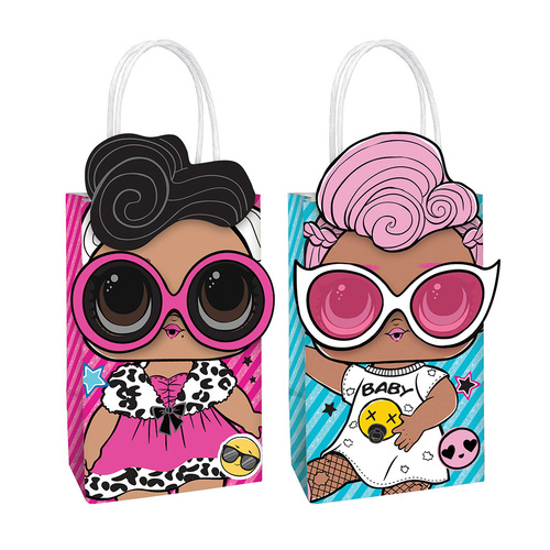 LOL Surprise Together 4EVA Create Your Own Paper Kraft Bags 8 Pack