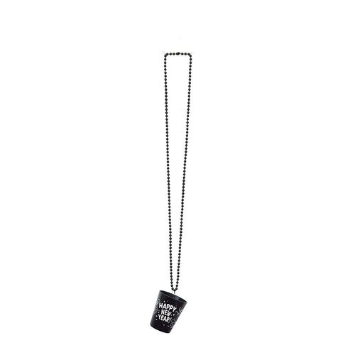New Year's Shot Glass Necklace
