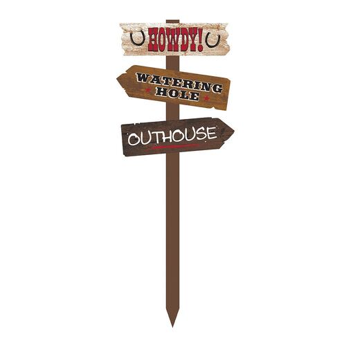 Western Yard Stake