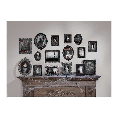 Dark Manor Framed Pictures Cutouts 30 Pack