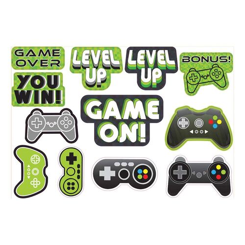 Level Up Gaming Cutouts Value Pack