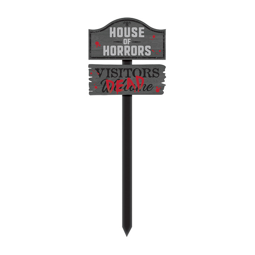 House of Horrors MDF Yard Stake