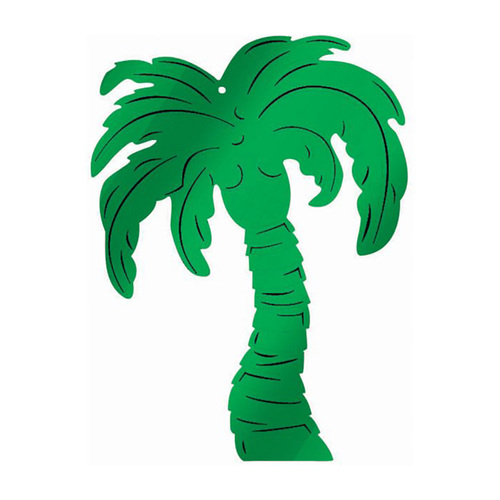 Palm Tree Cutout - Embossed Foil