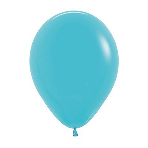 30cm Sempertex Fashion Caribbean Blue Latex Balloons 50 Pack