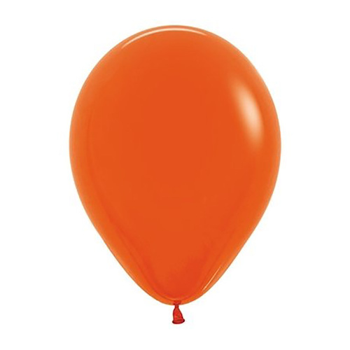 30cm Sempertex Fashion Orange Latex Balloons 50 Pack