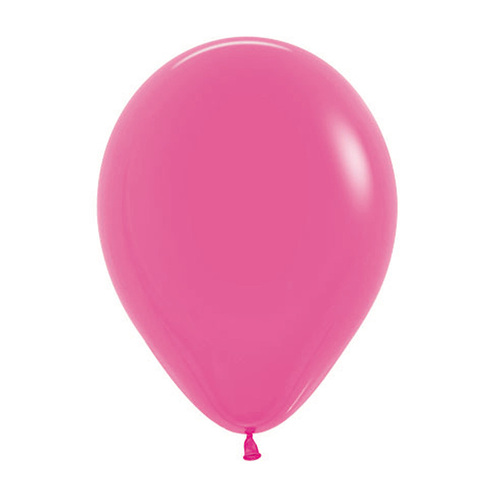 30cm Sempertex Fashion Fuchsia Latex Balloons 100 Pack