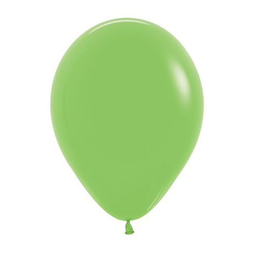 30cm Sempertex Fashion Lime Green Latex Balloons 100 Pack