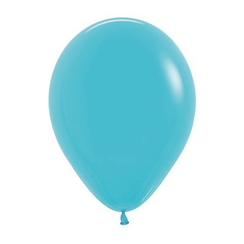 30cm Sempertex Fashion Caribbean Blue Latex Balloons 100 Pack
