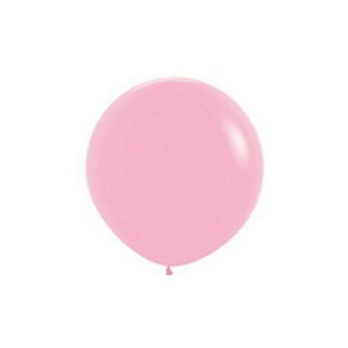 90cm Fashion Pink Bubblegum Latex Balloons 2 Pack