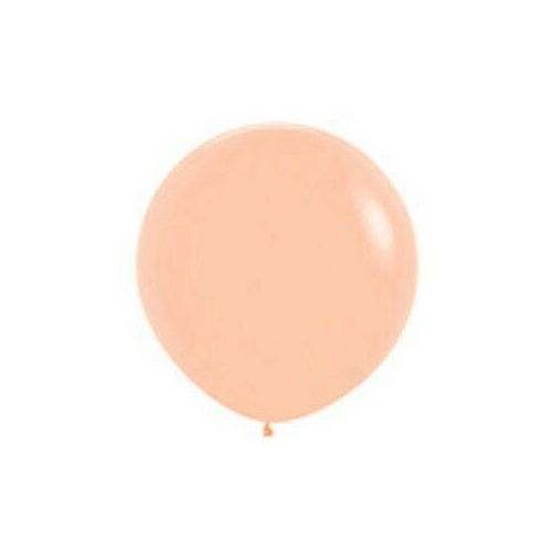 90cm Fashion Peach Blush Latex Balloons 2 Pack