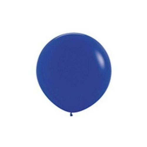 90cm standard Royal Blue Latex Balloons 2 Pack