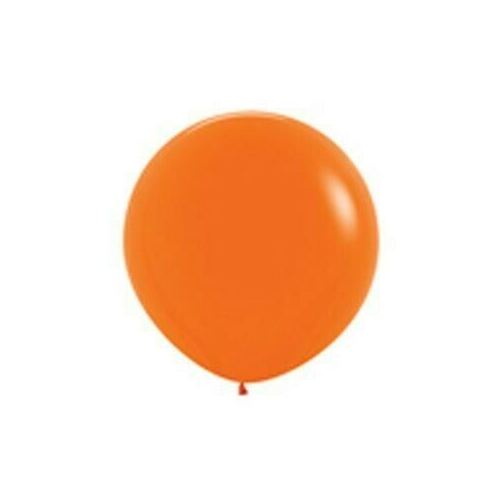 90cm standard Orange Latex Balloons 2 Pack