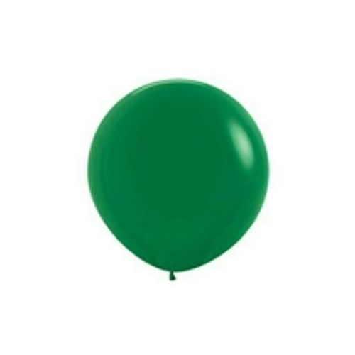 90cm standard Forest Green Latex Balloons 2 Pack