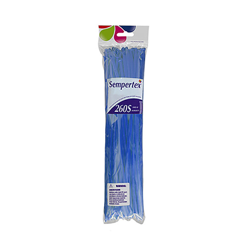 260T Sempertex Fashion Royal Blue Modelling Latex Balloons 50 Pack