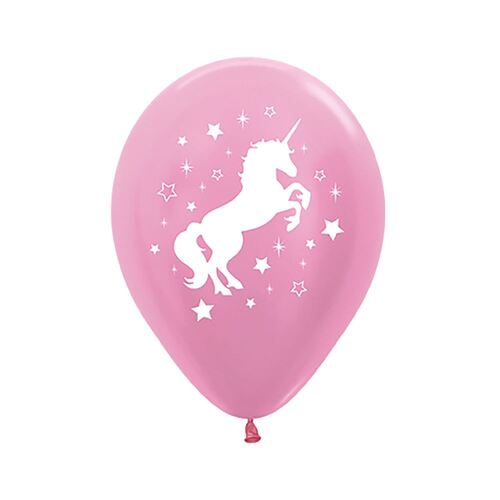 30cm Sempertex Unicorn Sparkles & Stars Latex Balloons 25 Pack