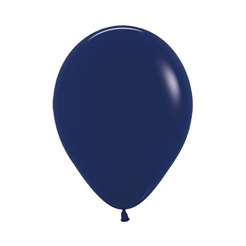 30cm Sempertex Fashion Navy Blue Latex Balloons 100 Pack