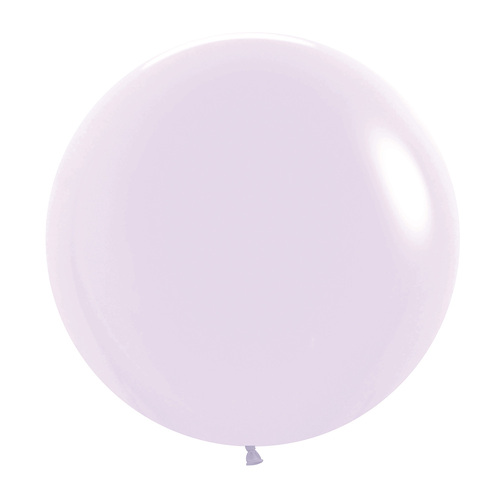 60cm Sempertex Pastel Matte Lilac Latex Balloons 3 Pack