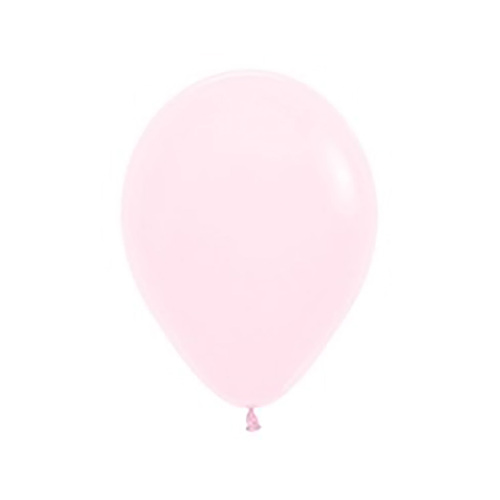 12cm Sempertex Pastel Matte Pink Latex Balloons 50 Pack