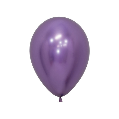 30cm Sempertex Metallic Reflex Violet Latex Balloons 50 Pack