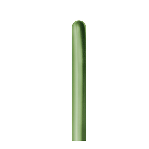 260T Sempertex Metallic Reflex Lime Green Latex Balloons 50 Pack