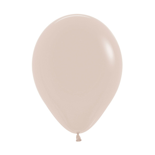 30cm Sempertex Fashion White Sand Latex Balloons 25 Pack