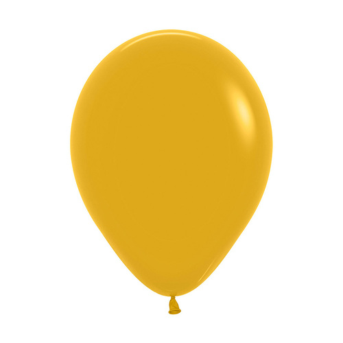 30cm Sempertex Fashion Mustard Latex Balloons 50 Pack