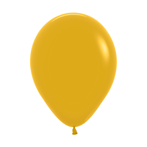 30cm Sempertex Fashion Mustard Latex Balloons 100 Pack