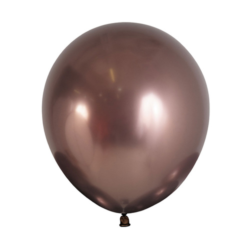 45cm Sempertex Metallic Reflex Truffle Latex Balloons 6 Pack