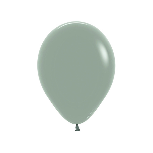 12cm Sempertex Pastel Dusk Laurel Green Latex Balloons 50 Pack