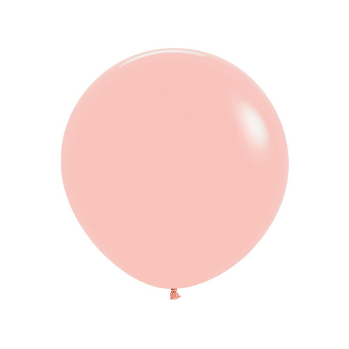 60cm Sempertex Pastel Matte Melon Latex Balloons 3 Pack
