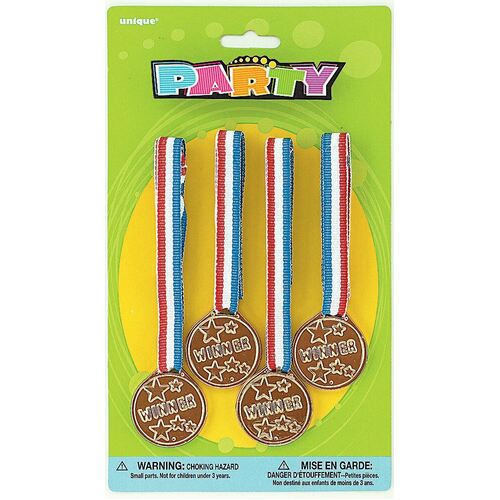 Winner Medals 4 Pack