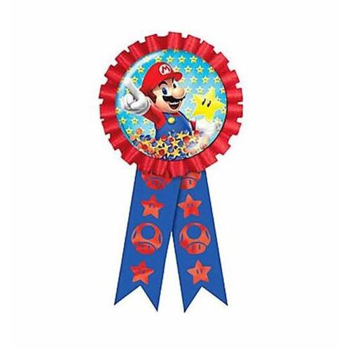 Super Mario Brothers Award Ribbon & Confetti Pouch