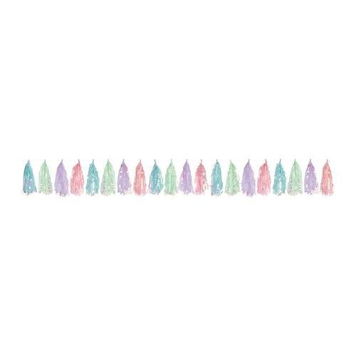 Pretty Pastels Tassel Garland