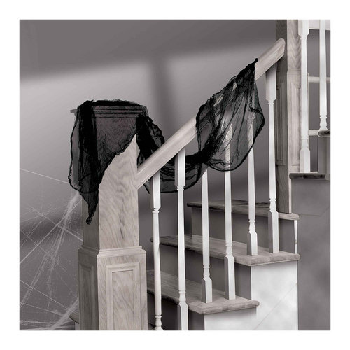 Black Gauze Cloth Decoration 2 Pack
