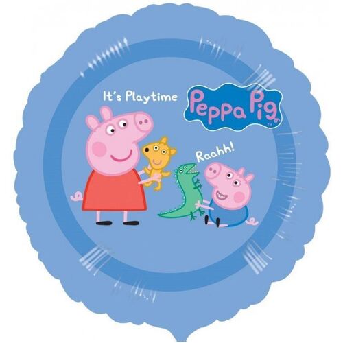  45cm Peppa Pig Non Message Foil Balloon