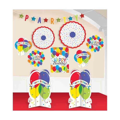 Balloon Bash Room Decorations Kit