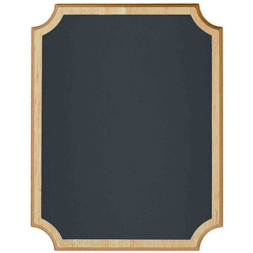 Chalkboard Sign MDF Easel Sign - Natural