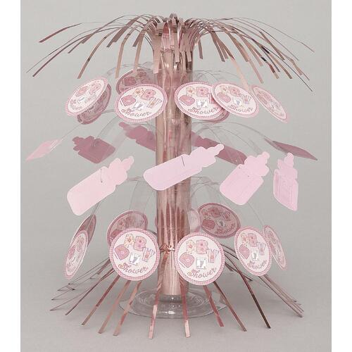 Baby Pink stitching Cascade Centerpiece
