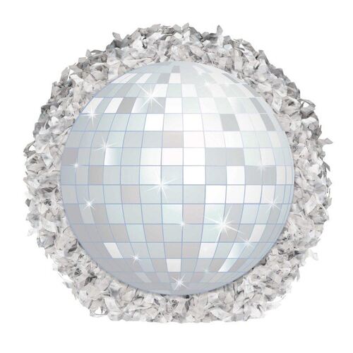 Good Vibes 70's Mini Disco Ball Decoration