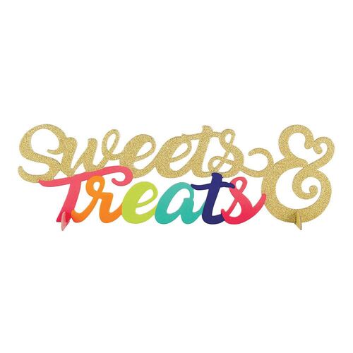 Sweets & Treats Glittered Centrepiece