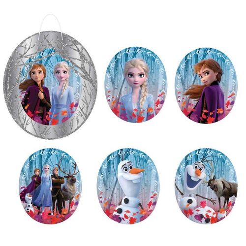 Frozen 2 Glitter Wall Frame and Cutout/ Initial Decorating Kit