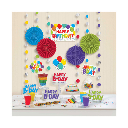 Birthday Celebration Room Decorating Kit