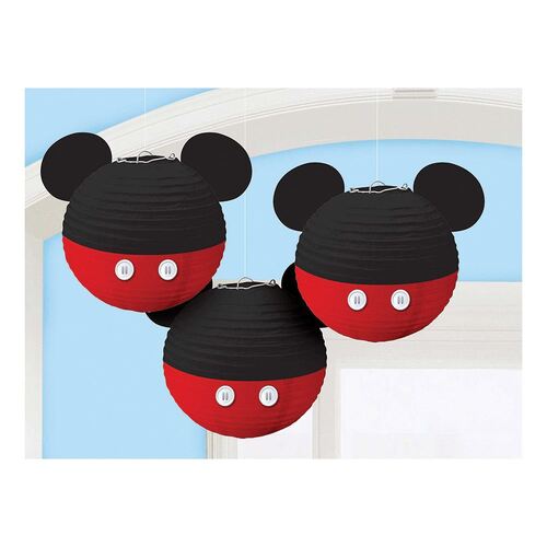 Mickey Mouse Forever Paper Lanterns & Ears 3 Pack