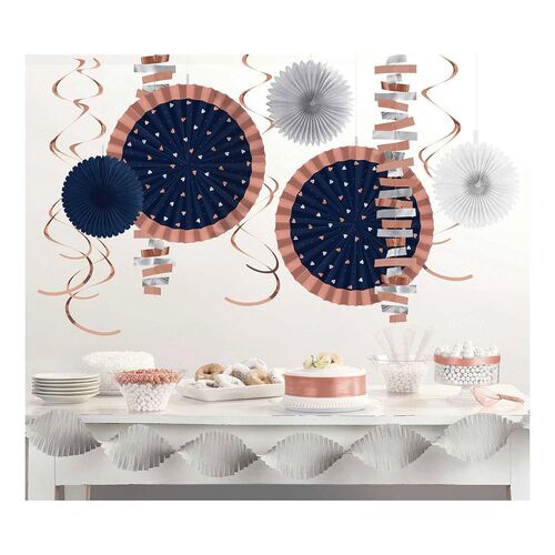 Navy Bride Wedding Room Decorating Kit