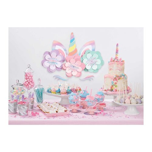 Magical Unicorn Birthday Wall Decorating Kit