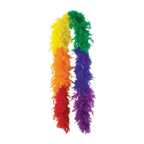 Feather Boa - Rainbow