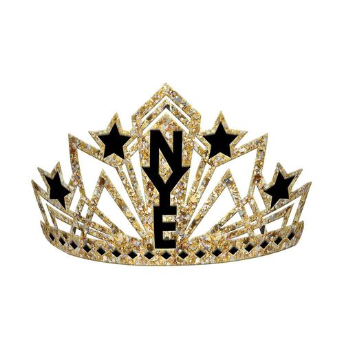 NYE Glitter Crown